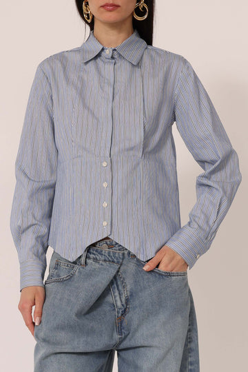 Camicia a righe