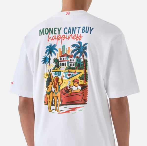 T-shirt Delmar con stampa  maxi grafica sul retro