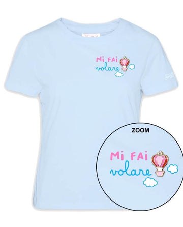 T- shirt Mc2 Saint Barth EMILIE MI FAI VOLARE