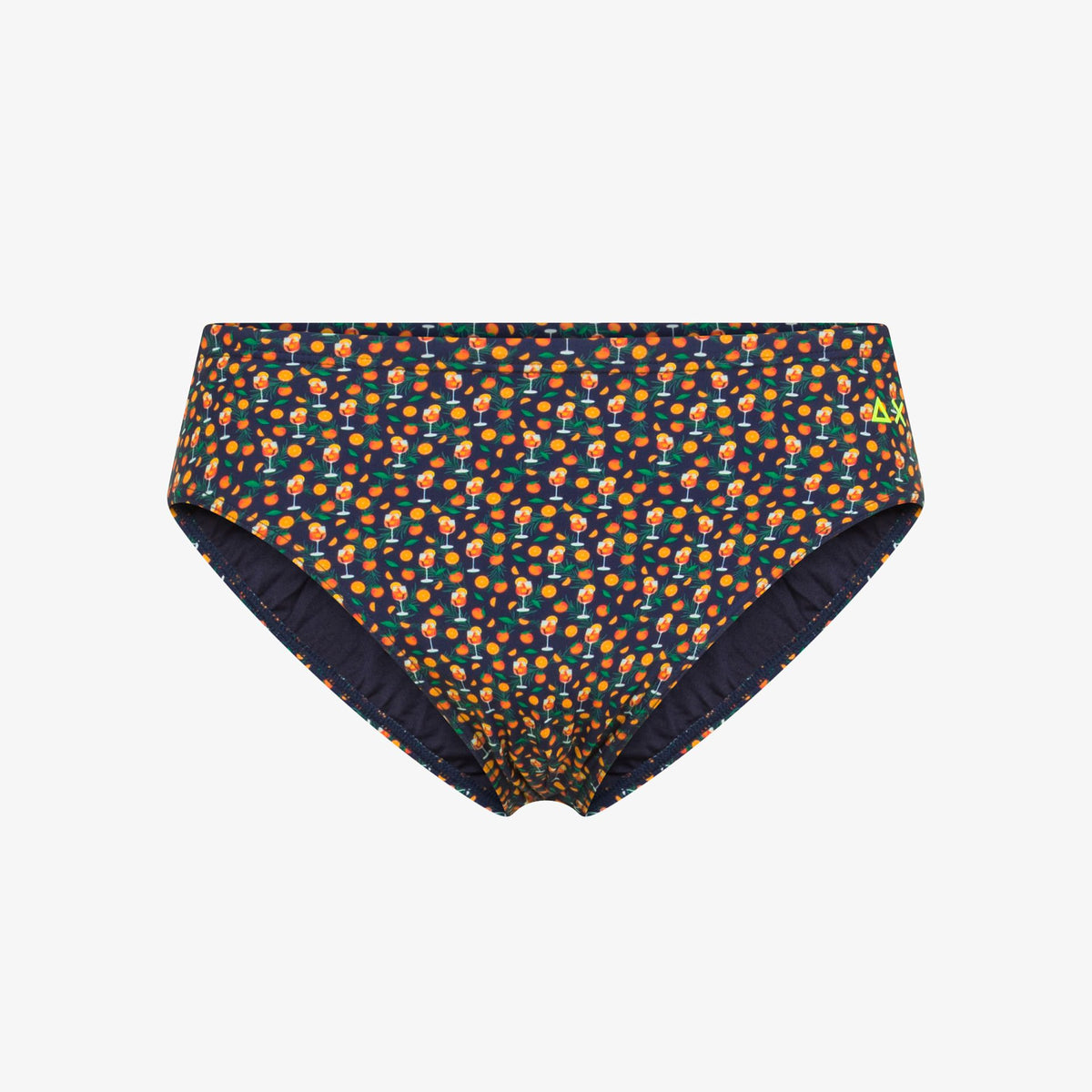 Slip mare in nylon stampato