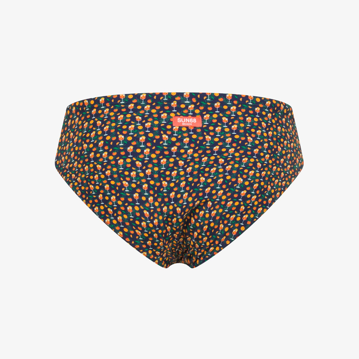 Slip mare in nylon stampato