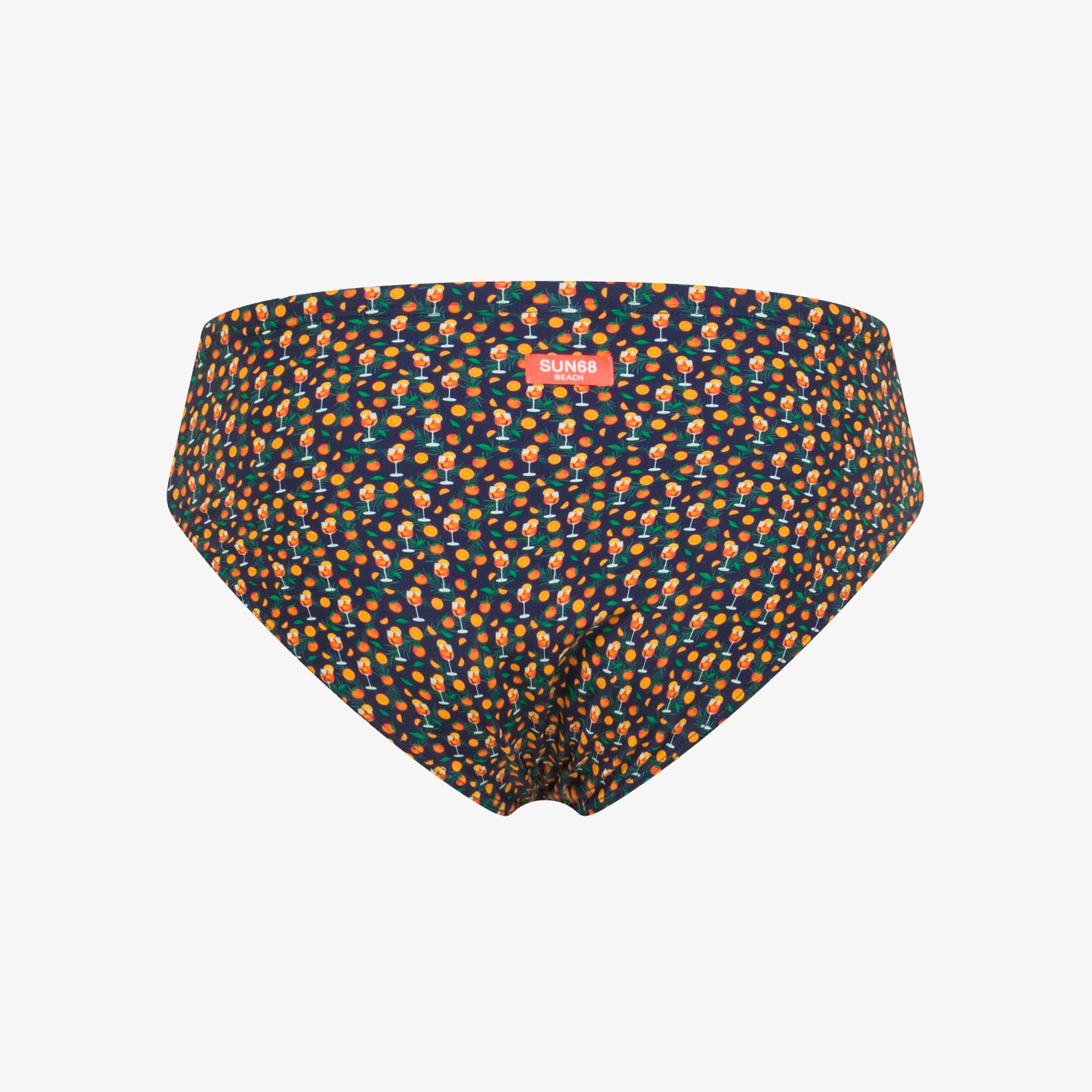 Slip mare in nylon stampato