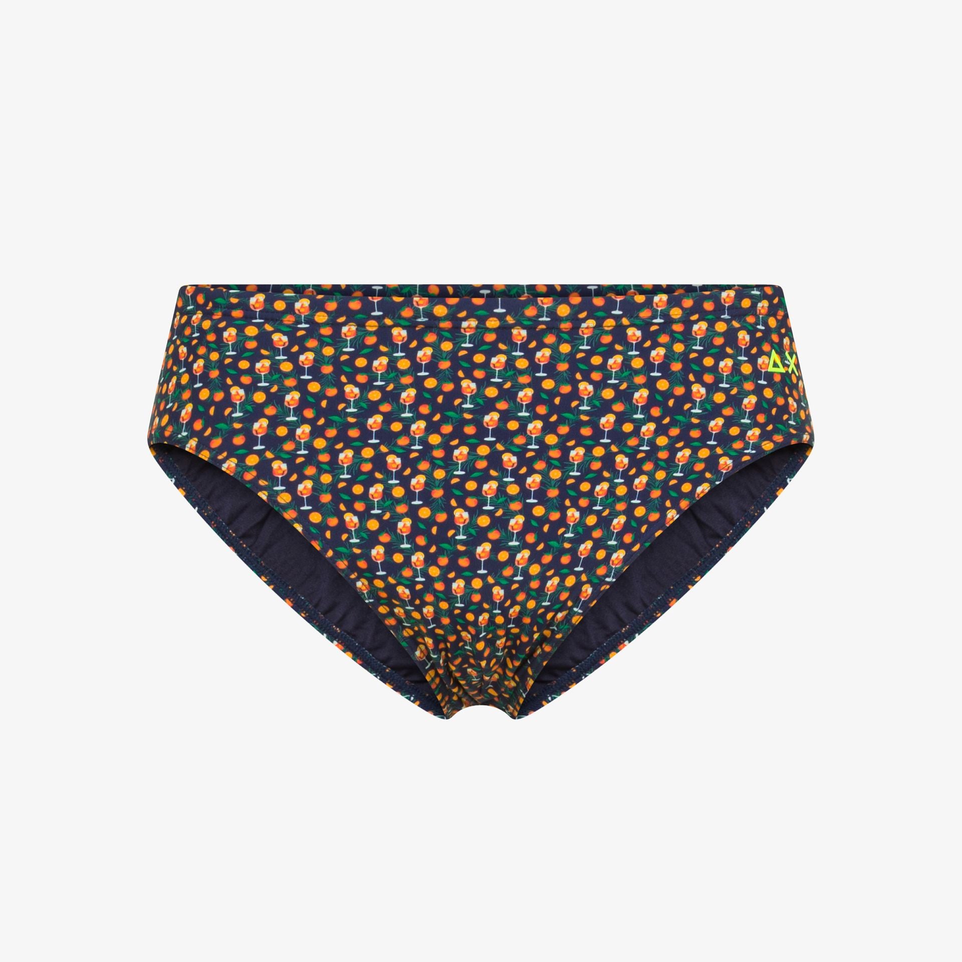 Slip mare in nylon stampato