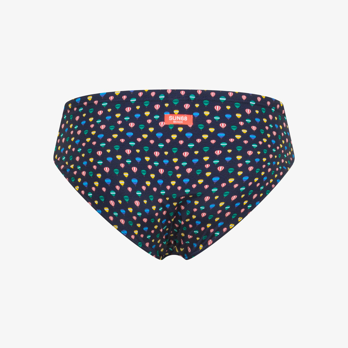 Slip mare in nylon stampato