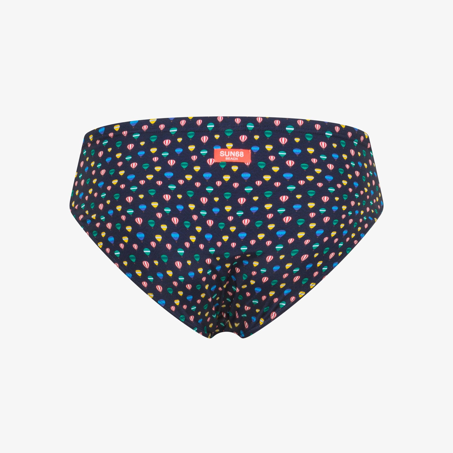 Slip mare in nylon stampato