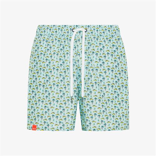 Shorts mare con stampa