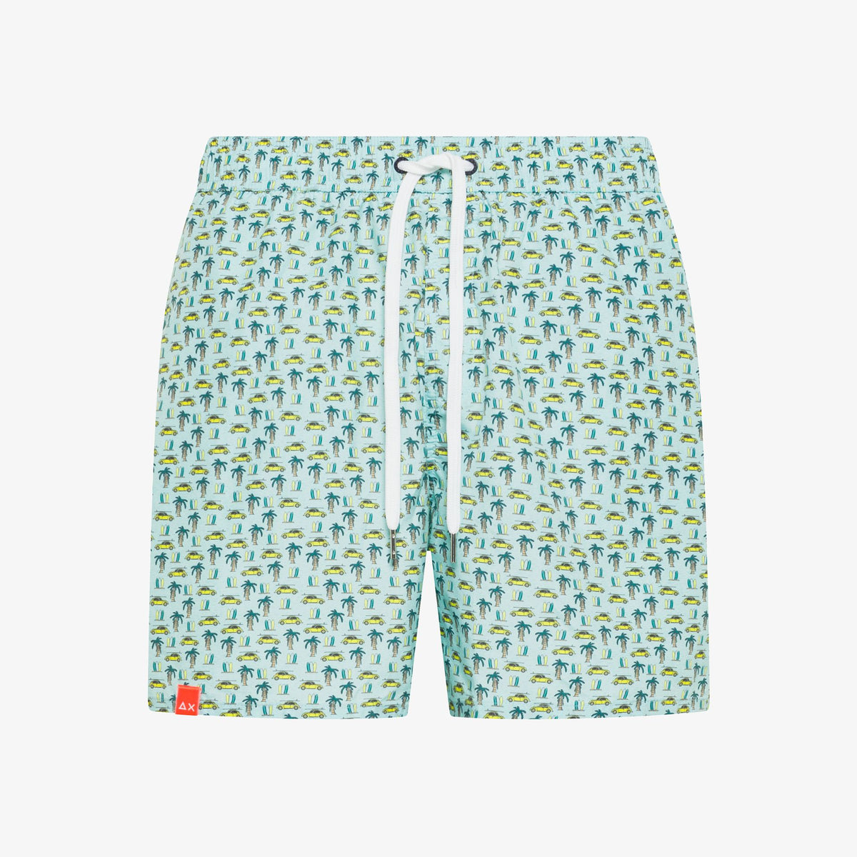 Shorts mare con stampa