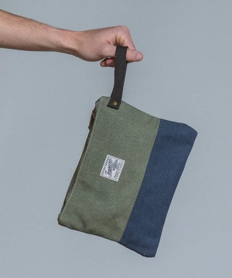 pochette in canvas