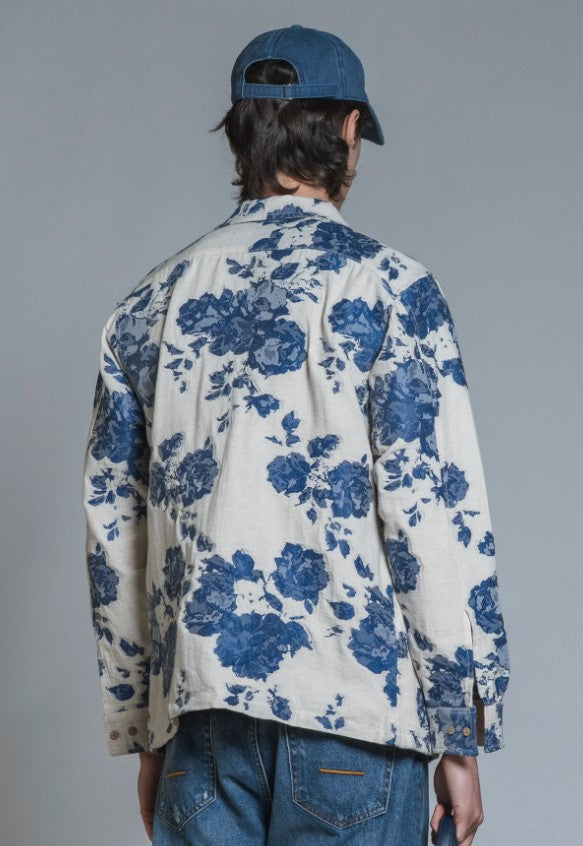 Giacca/ camicia con fiori