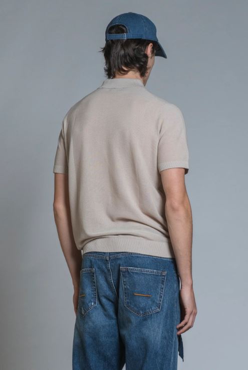 JOYCE SWEATER POLO IN COTTON