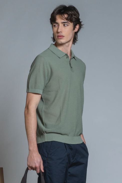 JOYCE SWEATER POLO IN COTTON