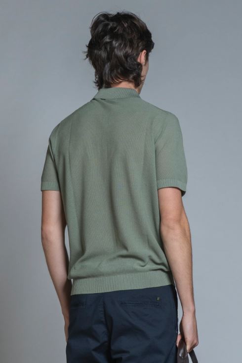 JOYCE SWEATER POLO IN COTTON