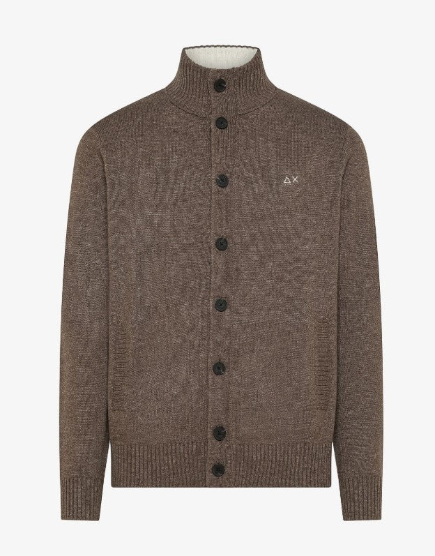 Cardigan in lana e cashmere