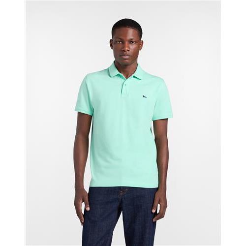 Polo Basic in Piquet Stretch