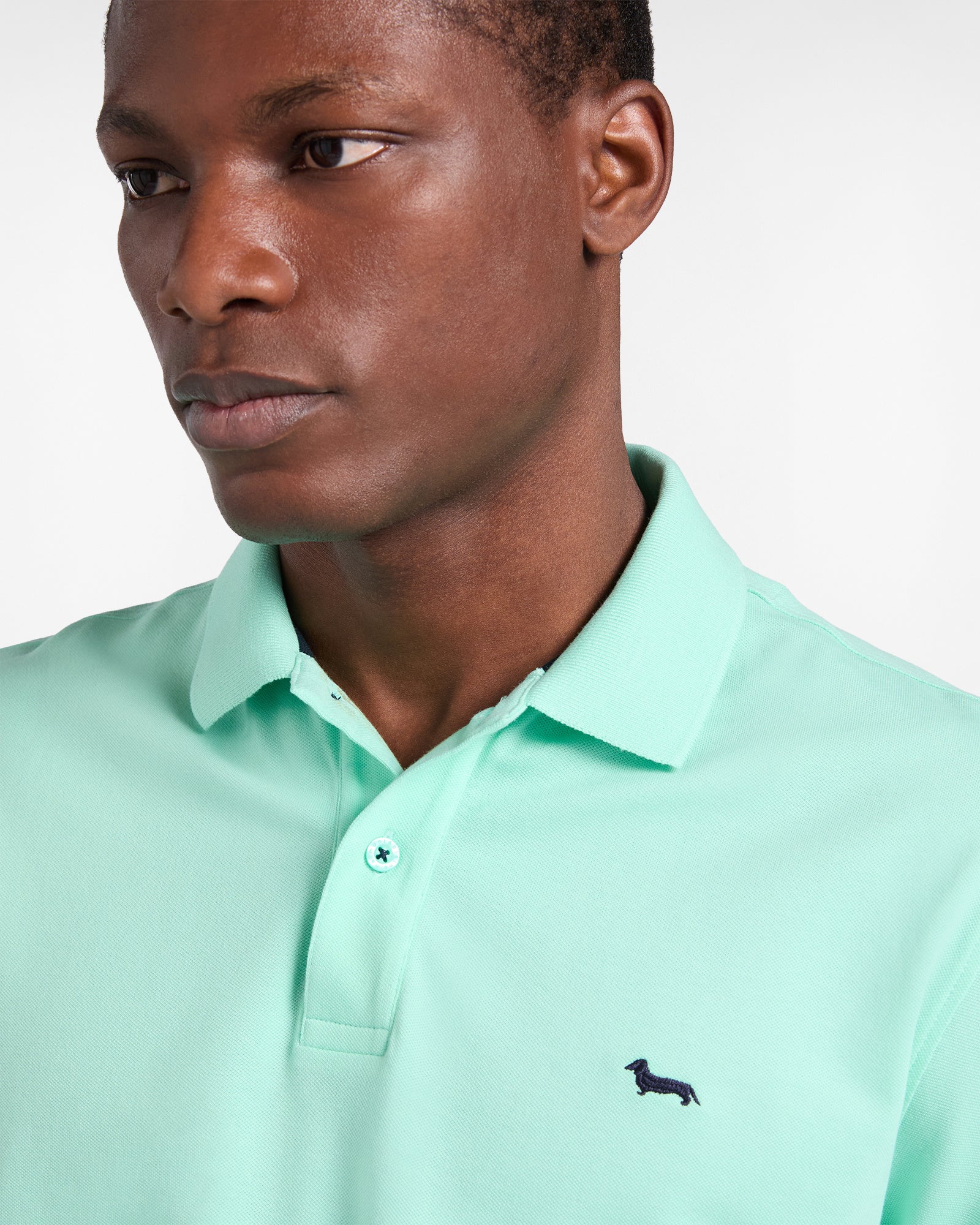 Polo Basic in Piquet Stretch