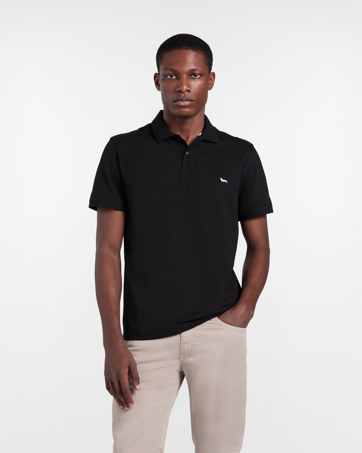 Polo Basic in Piquet Stretch