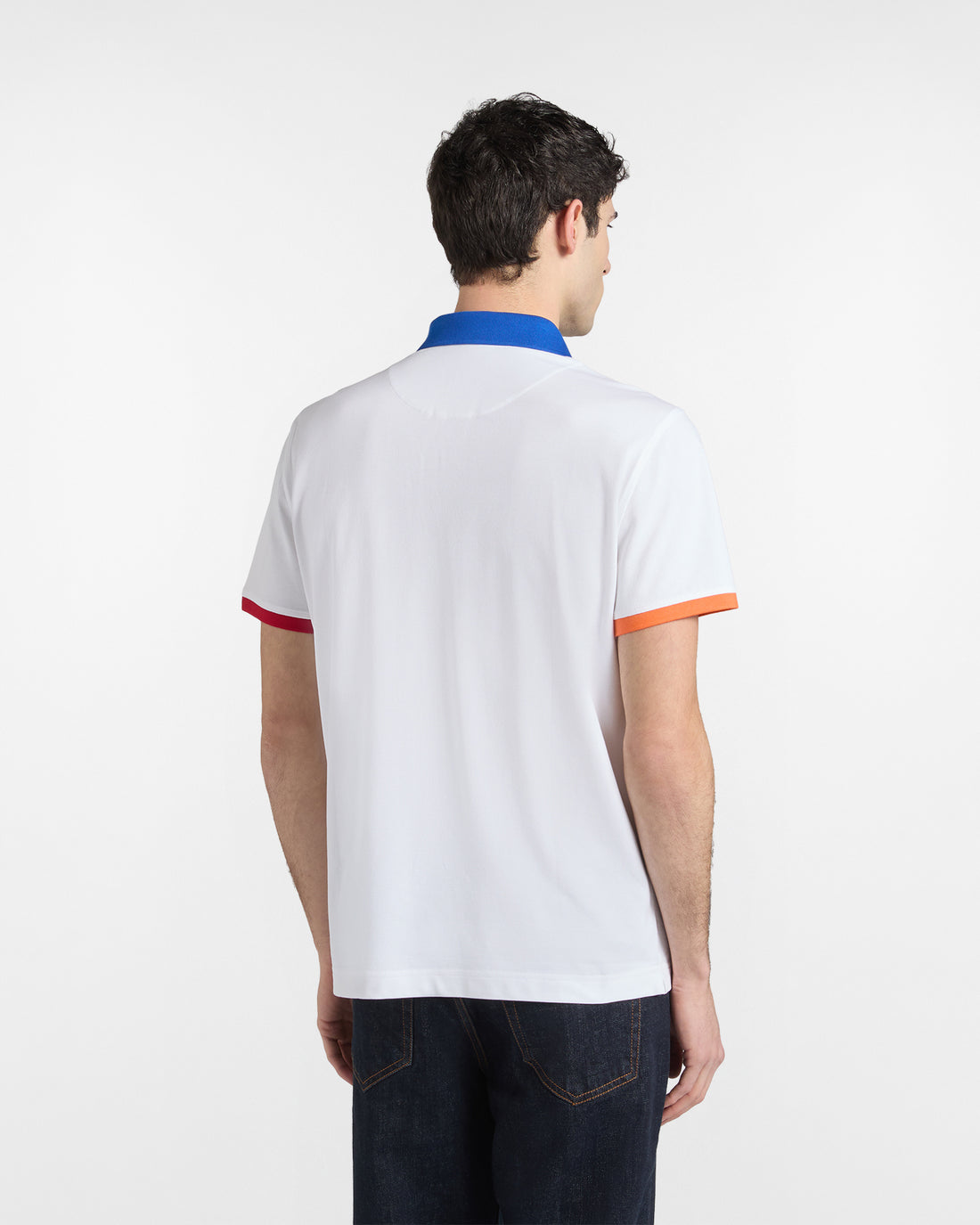 Polo Collo Ed Orli Contrasto