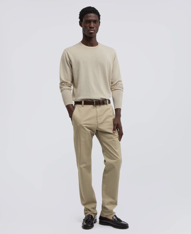 MAGLIA GIROCOLLO IN COTONE