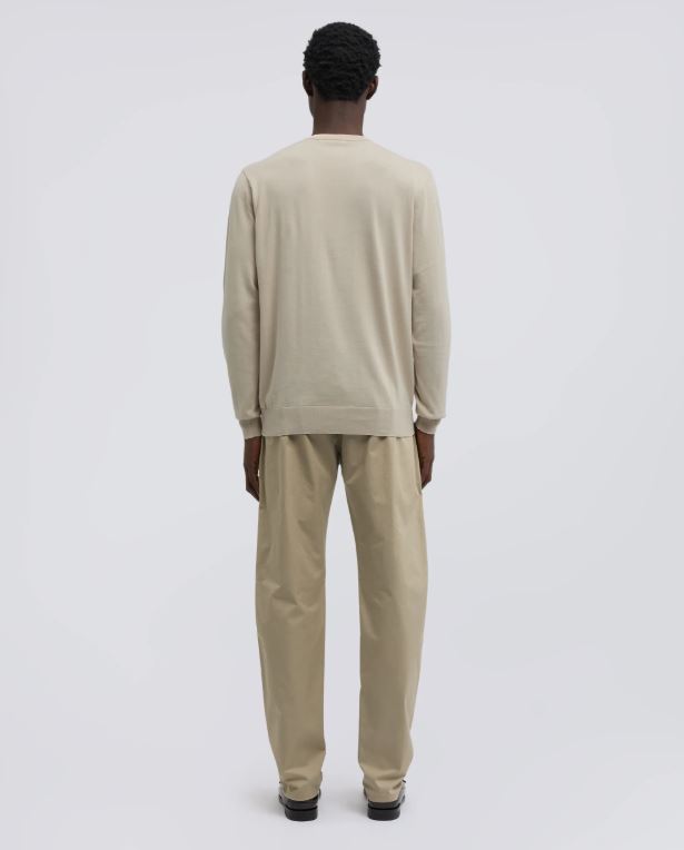 MAGLIA GIROCOLLO IN COTONE