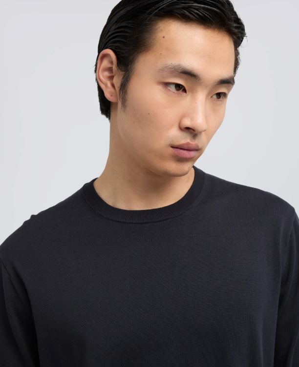 MAGLIA GIROCOLLO IN COTONE