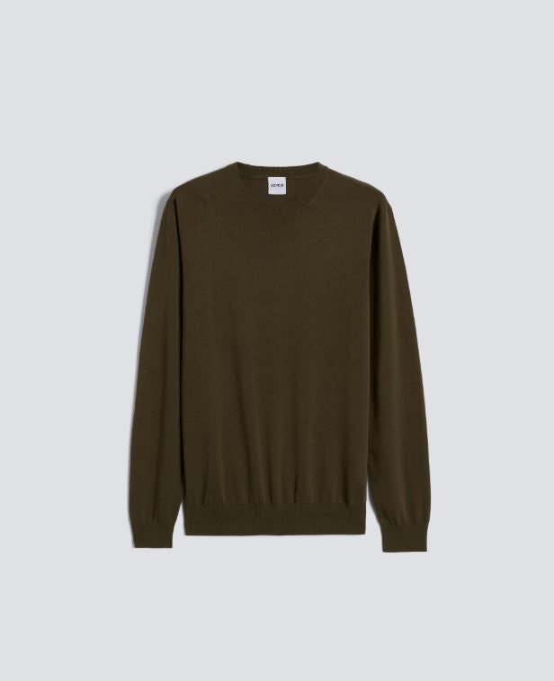 MAGLIA GIROCOLLO IN COTONE