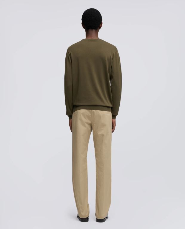 MAGLIA GIROCOLLO IN COTONE
