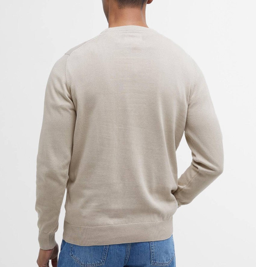 Maglione girocollo in cotone Pima