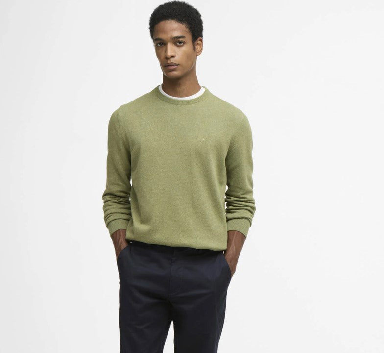 Maglione girocollo in cotone Pima