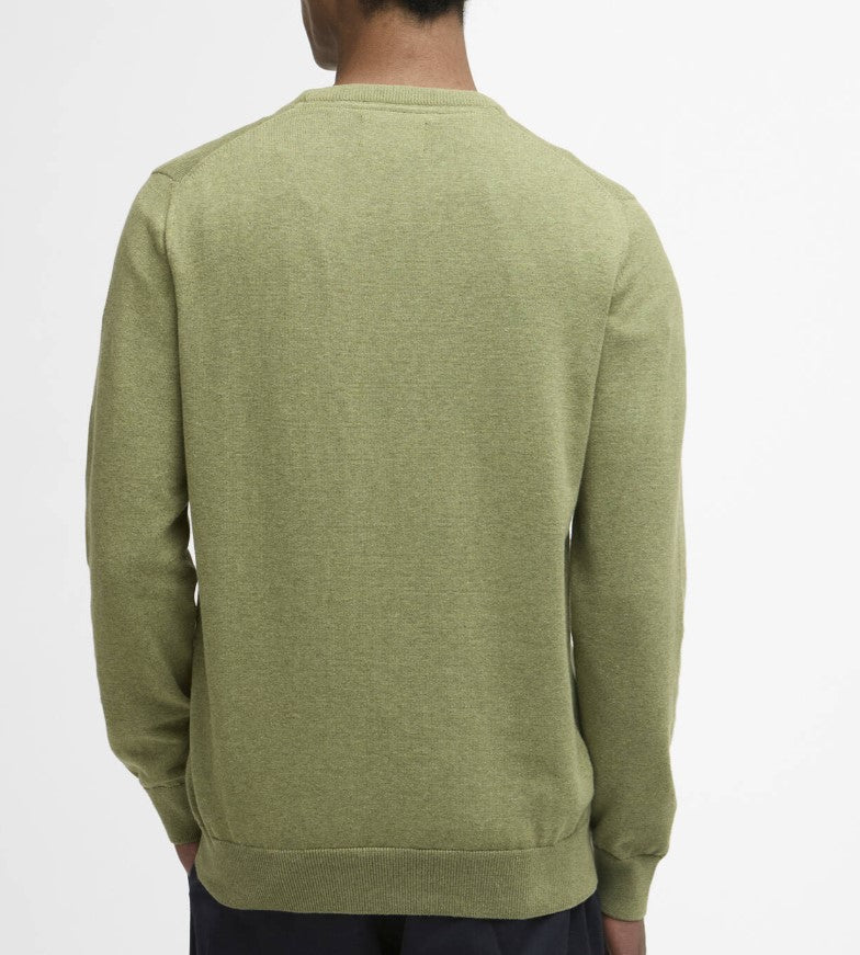 Maglione girocollo in cotone Pima