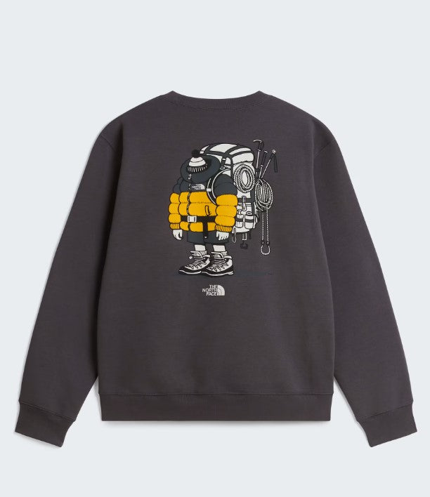 Felpa Gear Up Get Out con grafica unisex
