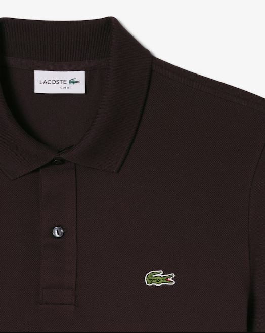 Polo slim fit in piqué
