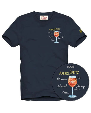 T-shirt Mc2 Saint Barth Portofino Aperol Spritz
