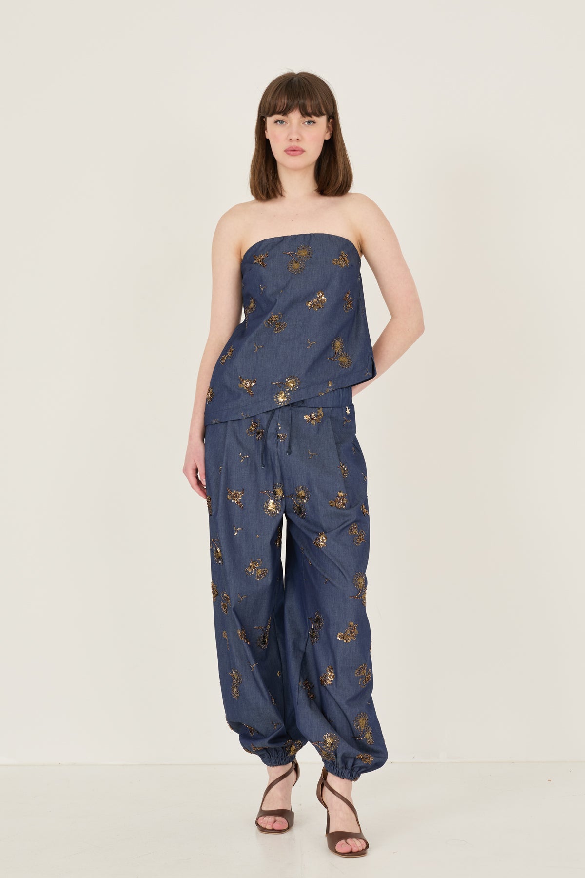 pantalone effetto palloncino