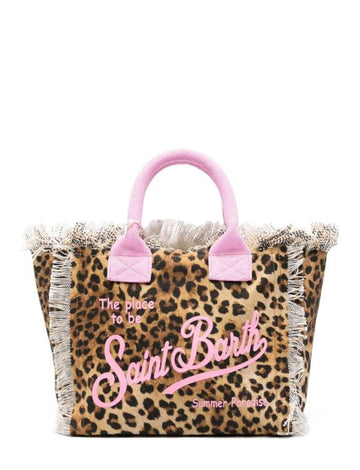 Borsa Colette Sand Leopard rosa