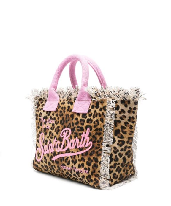 Borsa Colette Sand Leopard rosa