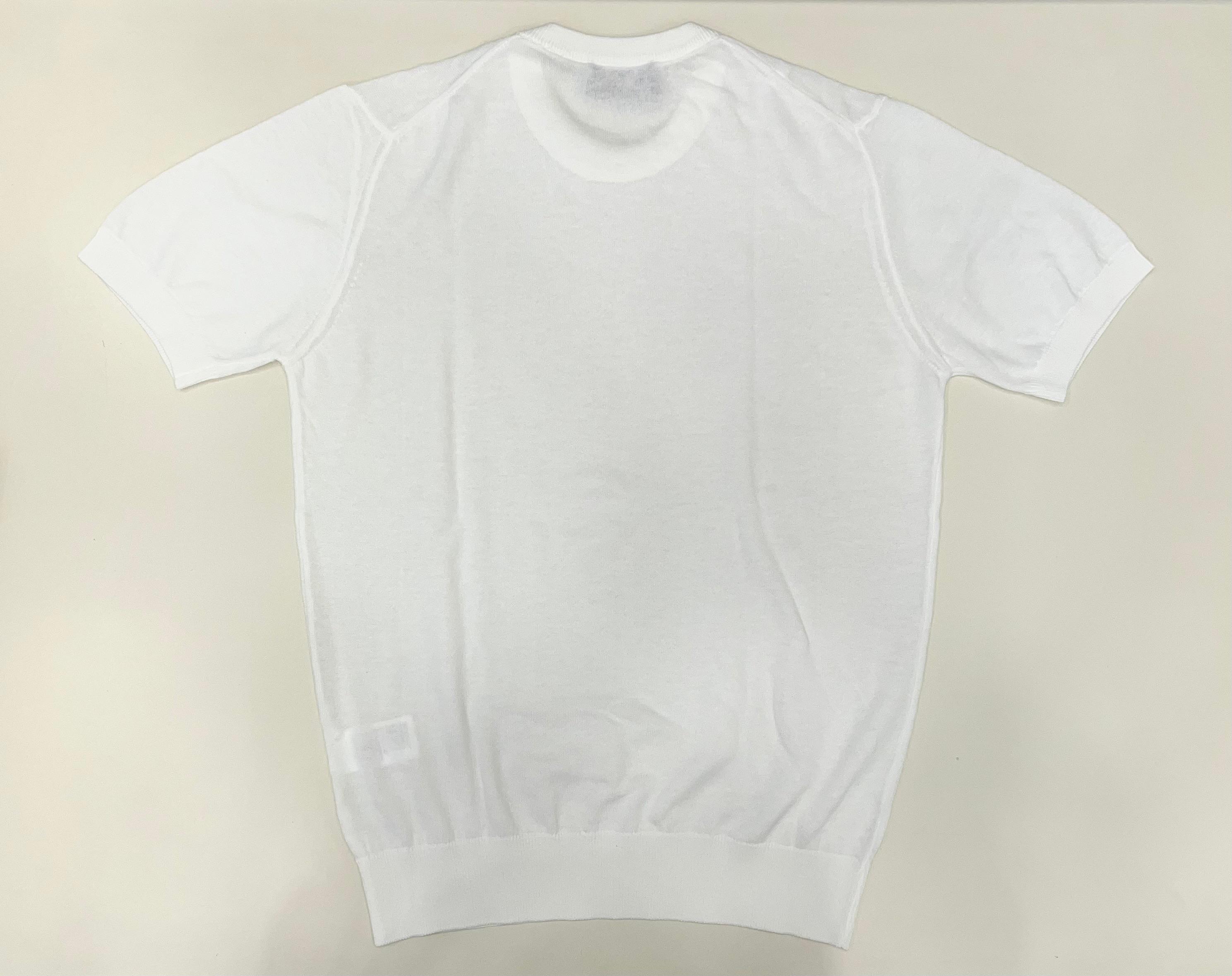 Maglia in cotone maniche corte