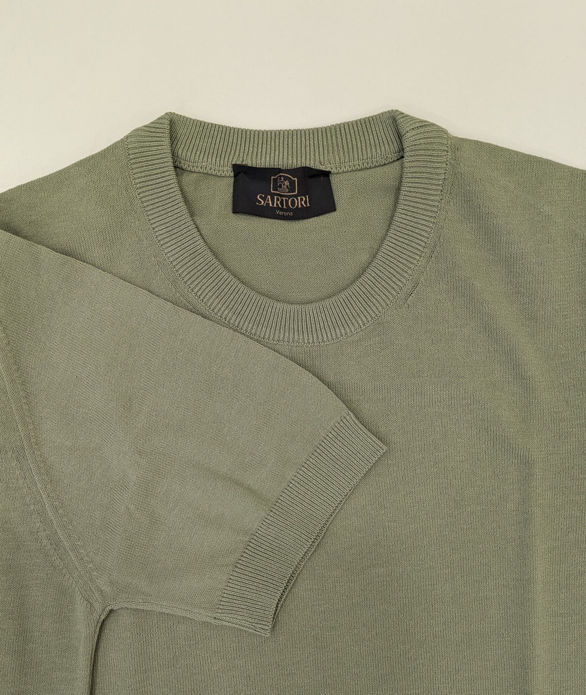 Maglia in cotone maniche corte