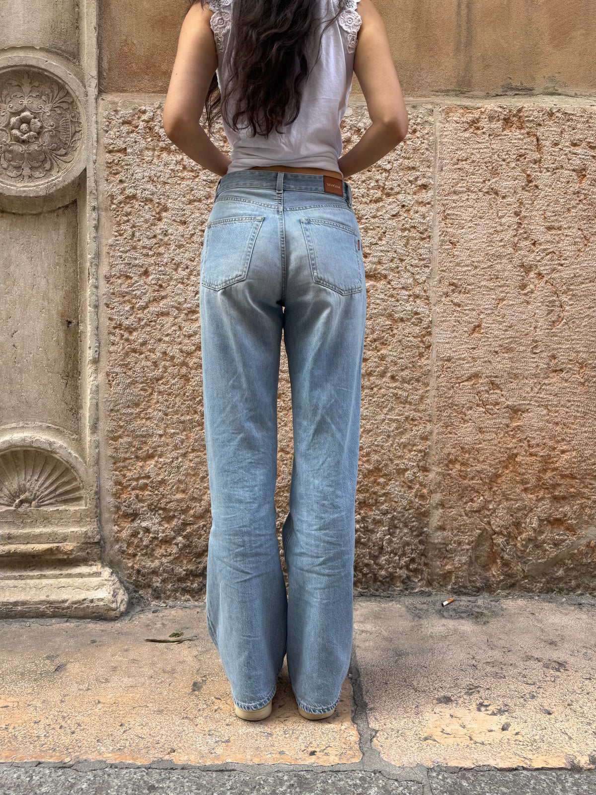 Jeans Fiorella wide leg