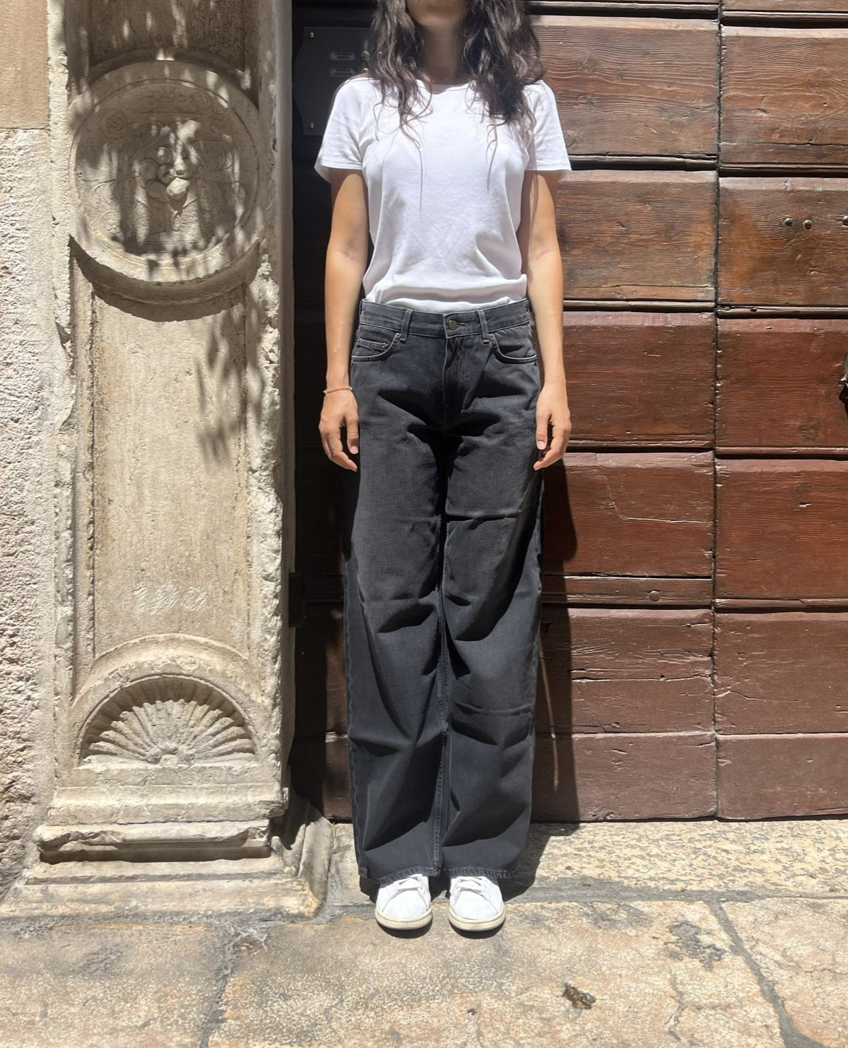 Jeans nero modello Anna Siviglia