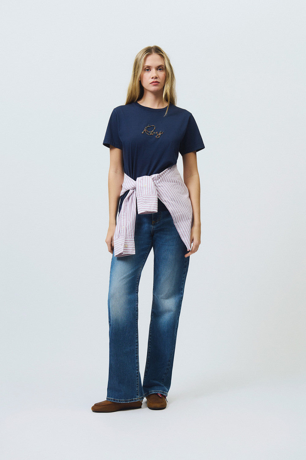 T-SHIRT CON RICAMO ROY TRECKINGT-SHIRT CON RICAMO ROY TRECKING