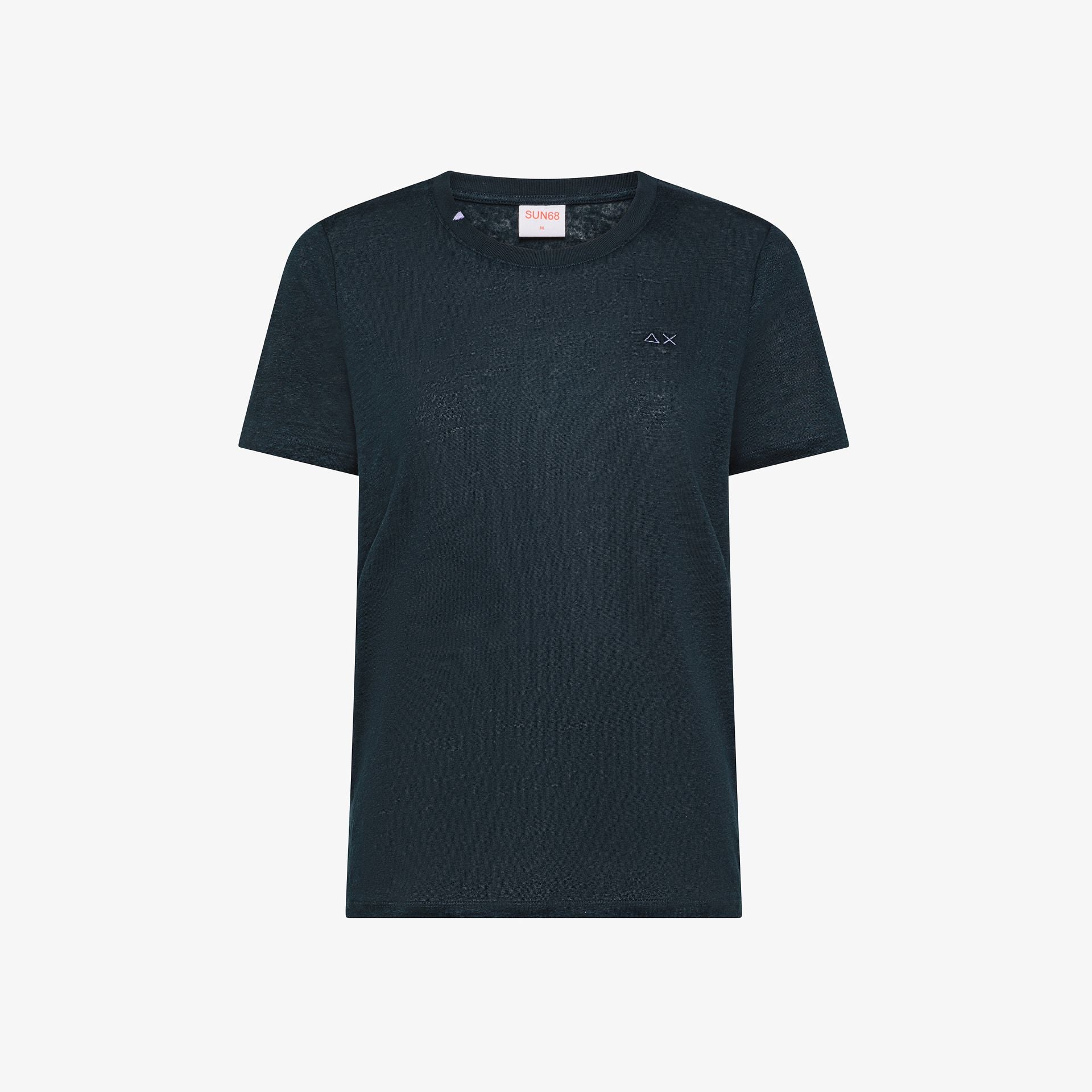 T-shirt in jersey di lino