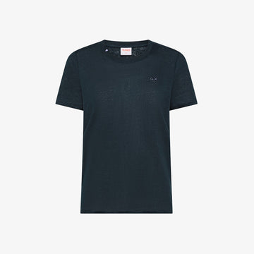 T-shirt in jersey di lino
