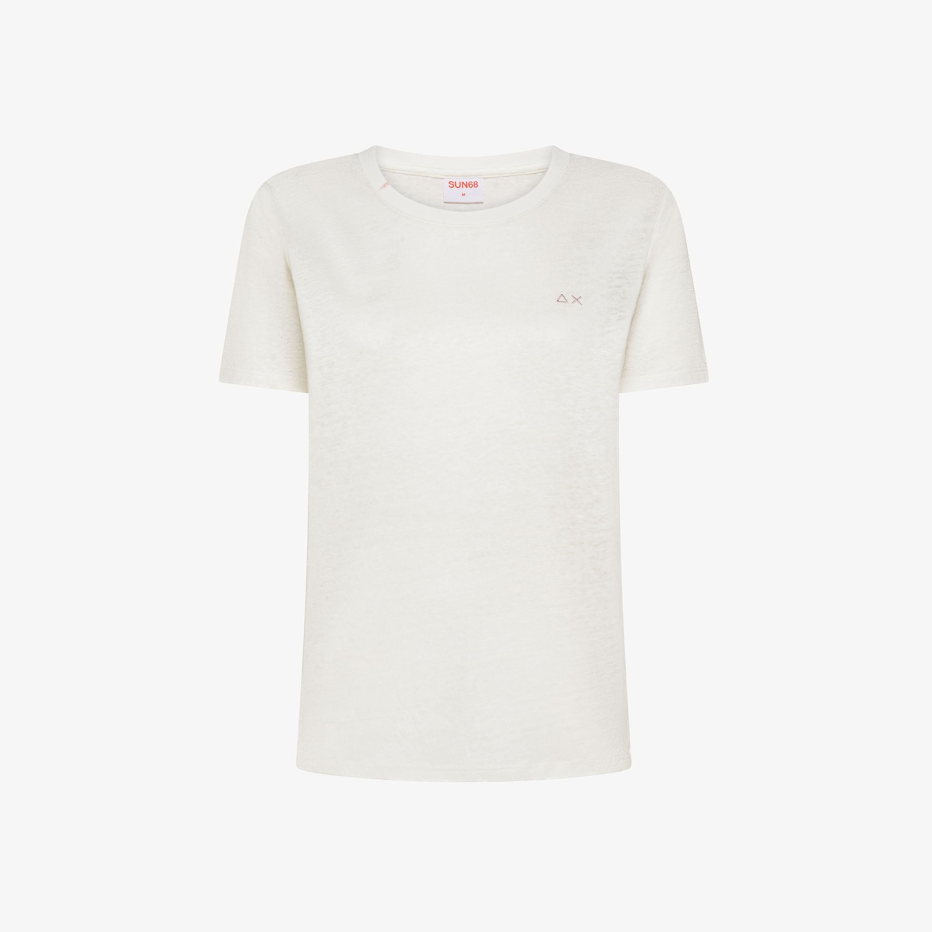 T-shirt in jersey di lino