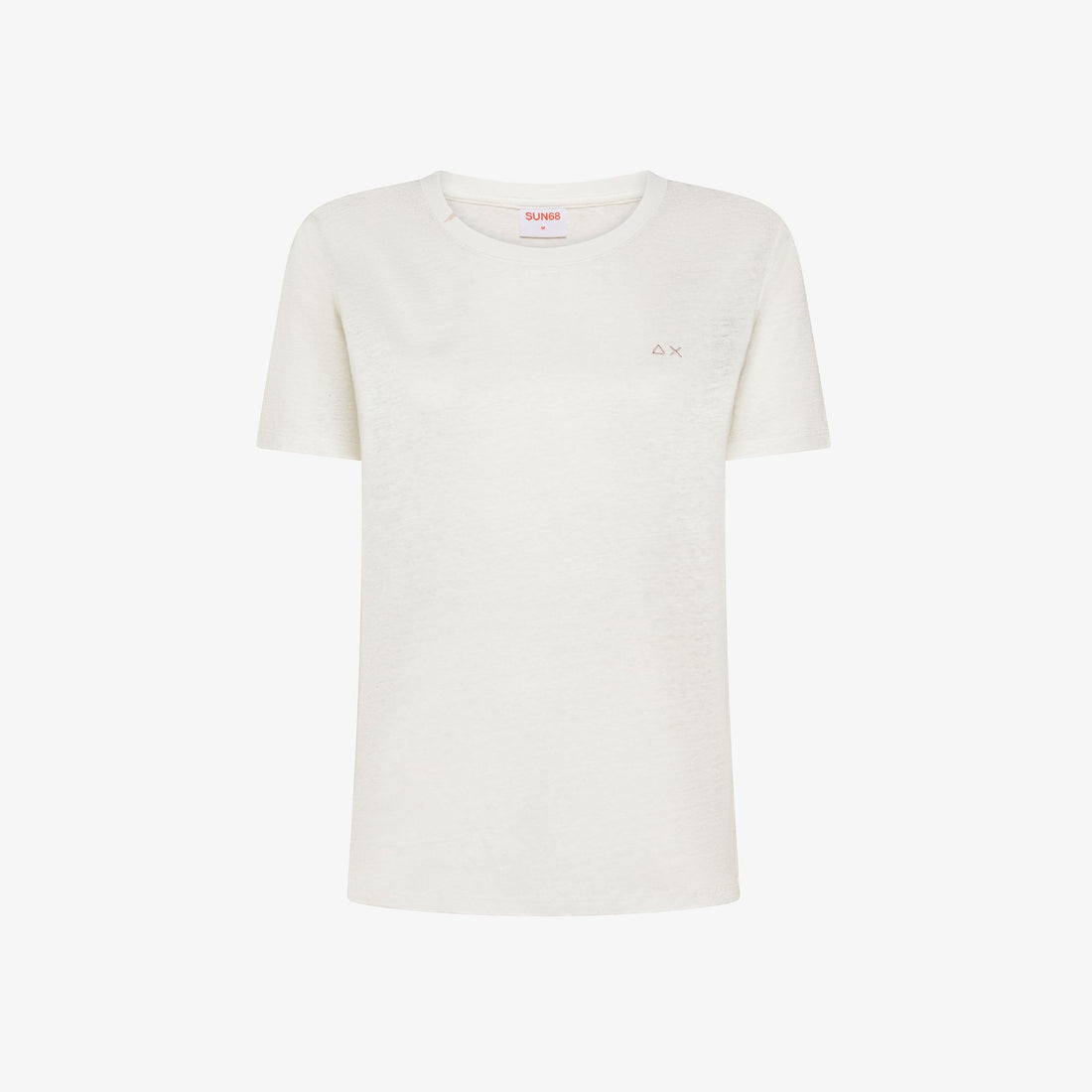 T-shirt in jersey di lino