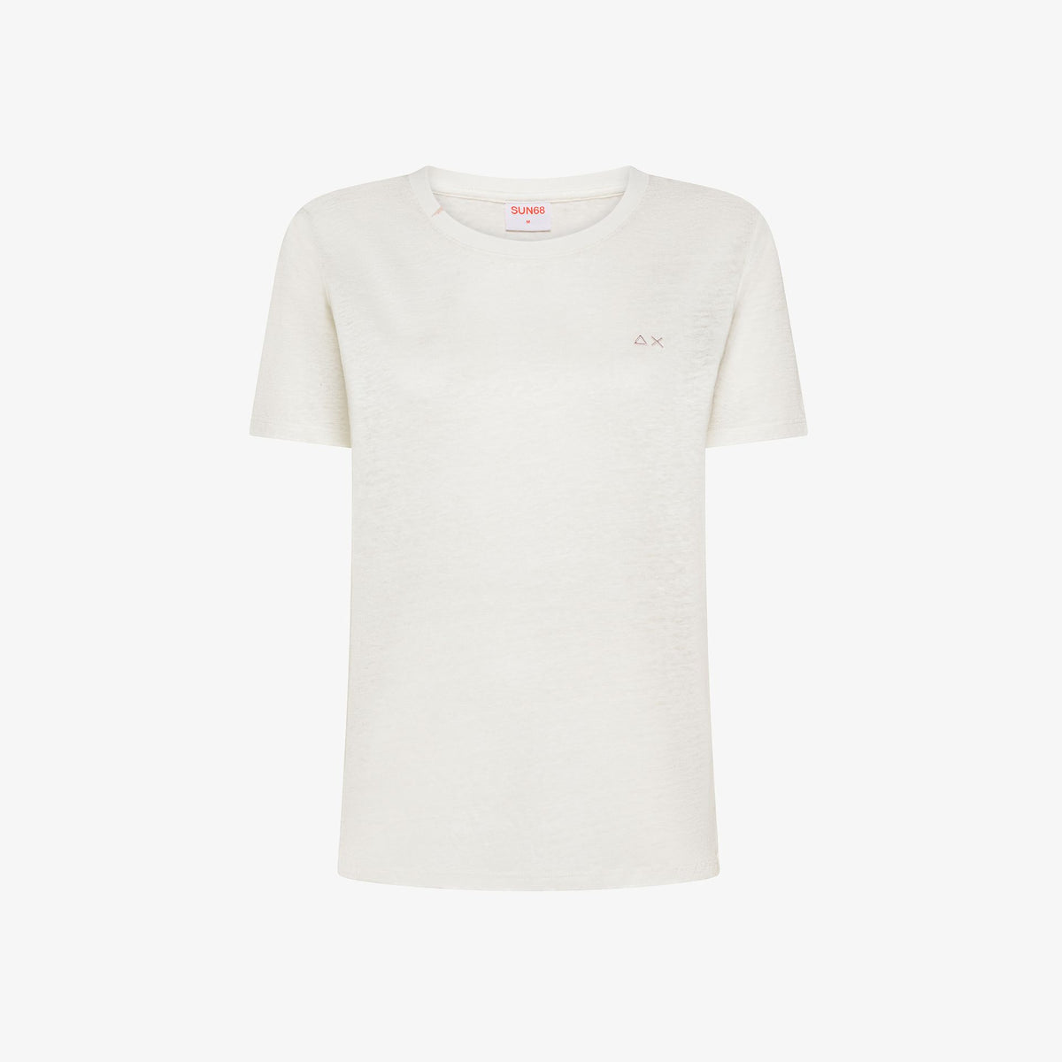 T-shirt in jersey di lino
