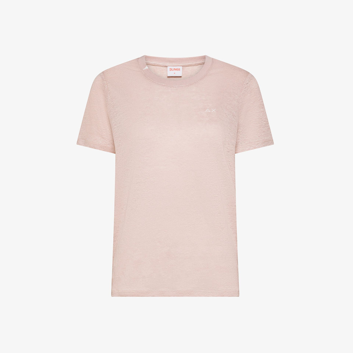 T-shirt in jersey di lino
