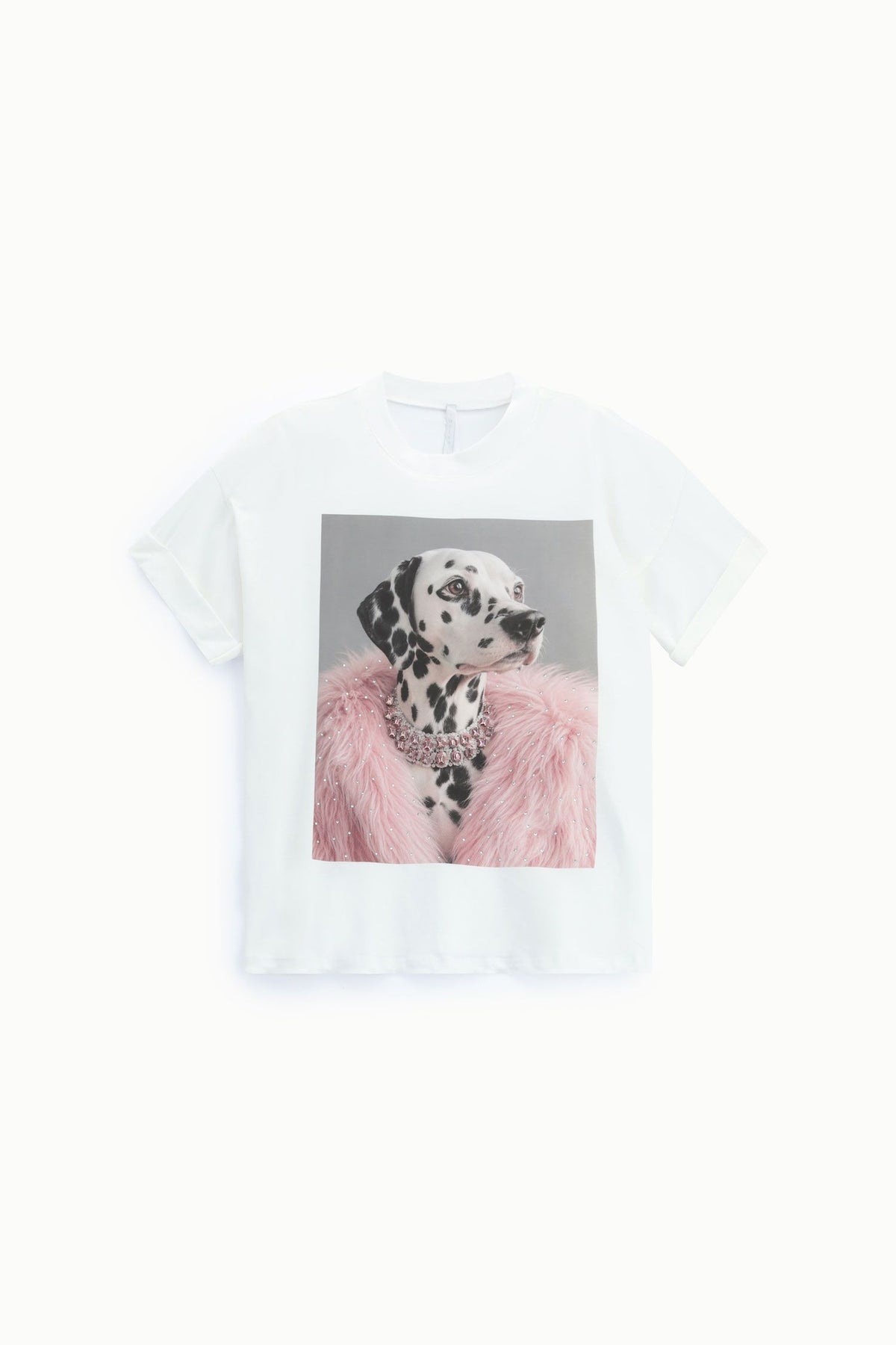 T-shirt stampa grafica con maniche corte