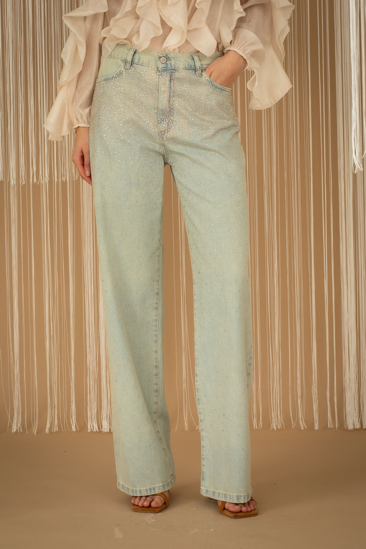 Jeans a palazzo