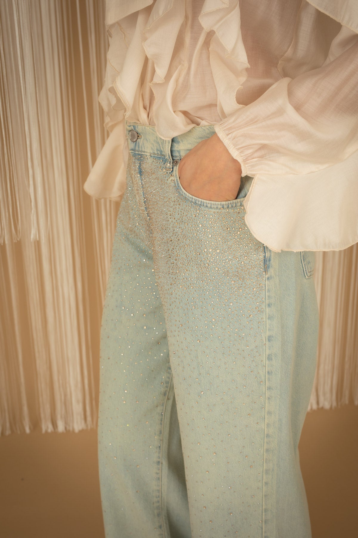 Jeans a palazzo