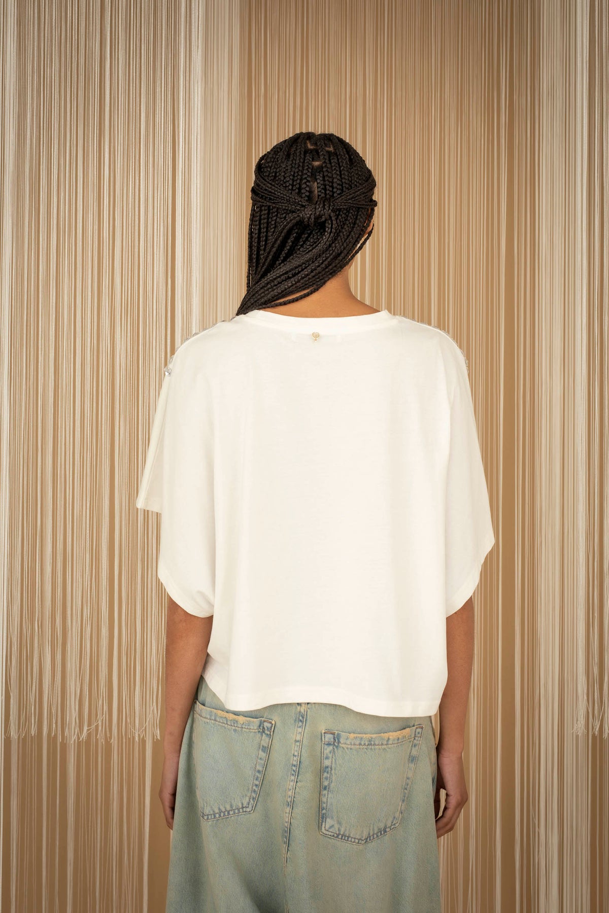 t shirt applicazioni spalle